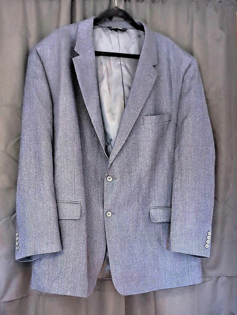 Jos. A. Bank Men's Blue/Black Houndstooth Sport Coat